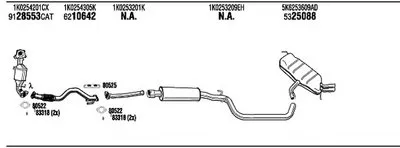 Система выпуска ОГ WALKER купить