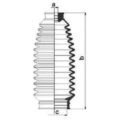 Пыльник, рулевое управление SPIDAN купить