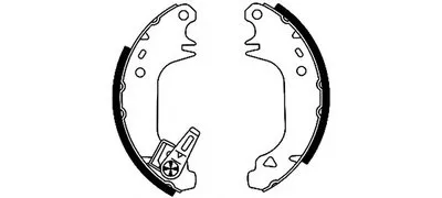 Комплект тормозных колодок HELLA купить