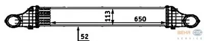 Интеркулер BEHR HELLA SERVICE HELLA купить