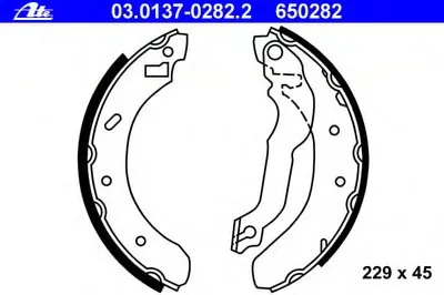 Комплект тормозных колодок ATE купить