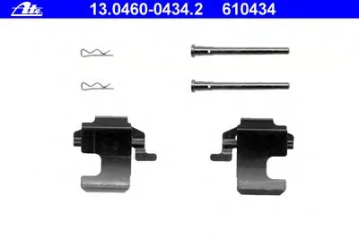 Комплектующие, колодки дискового тормоза ATE купить