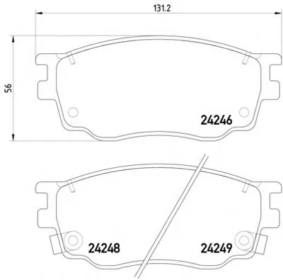 Комплект тормозных колодок, дисковый тормоз HELLA PAGID купить