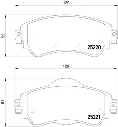 Комплект тормозных колодок, дисковый тормоз HELLA PAGID купить