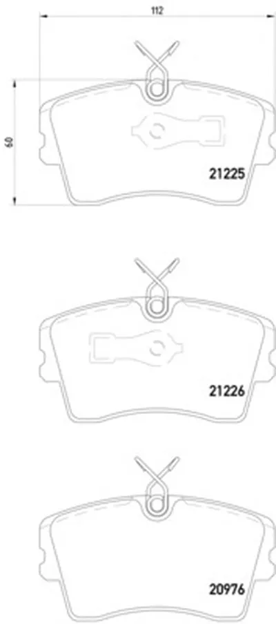 Комплект тормозных колодок, дисковый тормоз HELLA PAGID купить