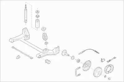 Рулевое управление; Подвеска колеса BOGE купить