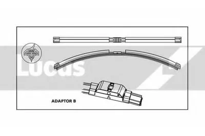 Щетка стеклоочистителя LUCAS ELECTRICAL купить