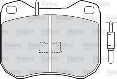 Комплект тормозных колодок, дисковый тормоз VALEO купить
