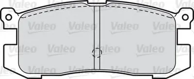 Комплект тормозных колодок, дисковый тормоз VALEO купить