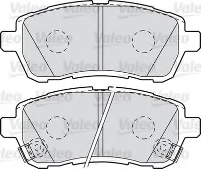 Комплект тормозных колодок, дисковый тормоз VALEO купить