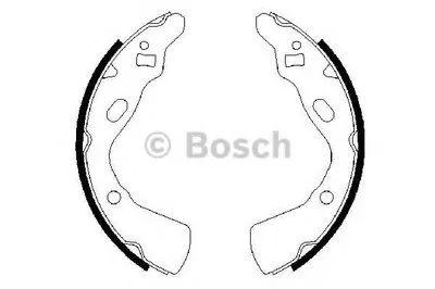 Комплект тормозных колодок BOSCH купить