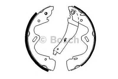 Комплект тормозных колодок BOSCH купить