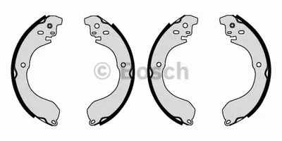 Комплект тормозных колодок BOSCH купить