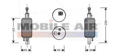 Осушитель, кондиционер VAN WEZEL купить