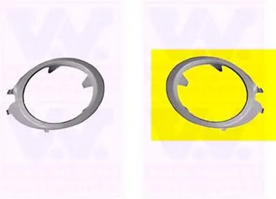 Рама, противотуманная фара VAN WEZEL купить