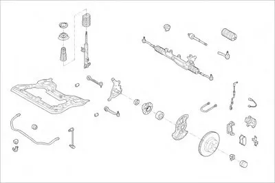 Подвеска колеса MONROE купить