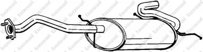 Глушитель выхлопных газов конечный BOSAL купить