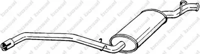 Глушитель выхлопных газов конечный BOSAL купить