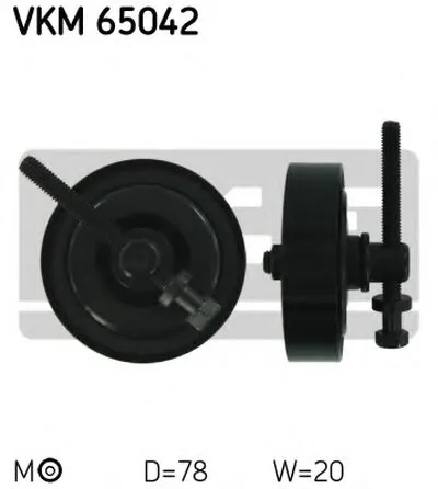 Натяжной ролик, поликлиновой  ремень SKF купить