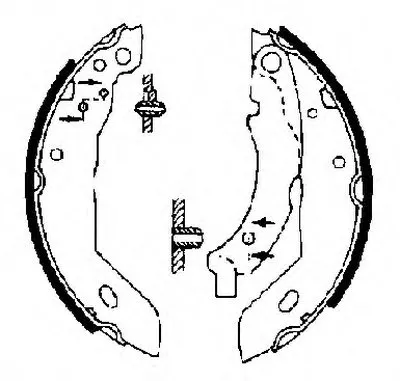 Комплект тормозных колодок FTE купить