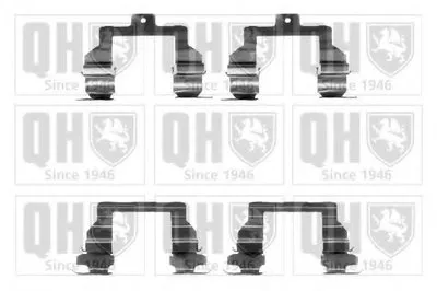 Комплектующие, колодки дискового тормоза QUINTON HAZELL купить