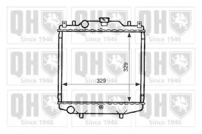 Радиатор, охлаждение двигателя QUINTON HAZELL купить