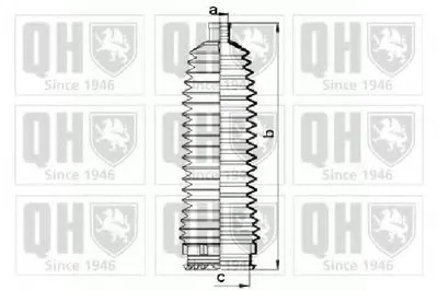 Комплект пылника, рулевое управление QUINTON HAZELL купить