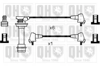 Комплект проводов зажигания CI QUINTON HAZELL купить