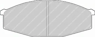 Комплект тормозных колодок, дисковый тормоз PREMIER FERODO купить