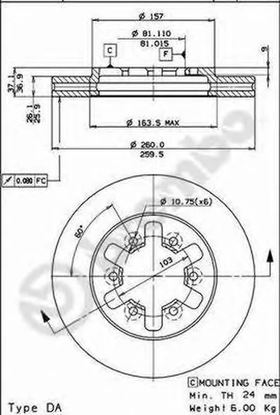 Тормозной диск AP купить
