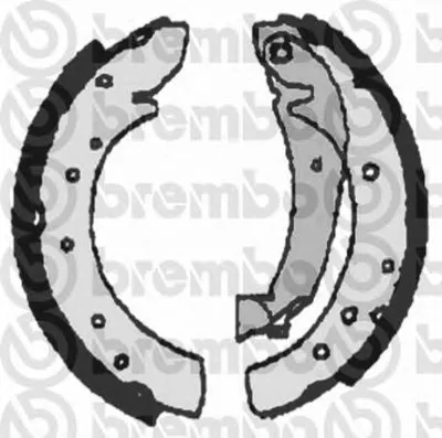 Комплект тормозных колодок BREMBO купить