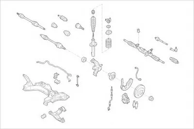 Подвеска колеса DELPHI купить