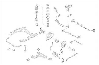 Подвеска колеса DELPHI купить