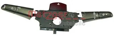 Выключатель, головной свет; Переключатель указателей поворота; Указатель аварийной сигнализации; Переключатель стеклоочистителя; Выключатель на колонке рулевого управления METZGER купить