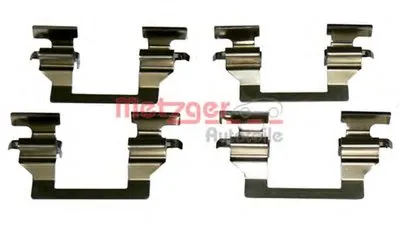Комплектующие, колодки дискового тормоза METZGER купить