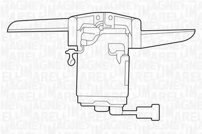 Вентилятор, охлаждение двигателя MAGNETI MARELLI купить