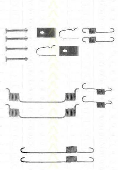 Комплектующие, тормозная колодка TRISCAN купить