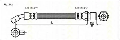 Тормозной шланг TRISCAN купить