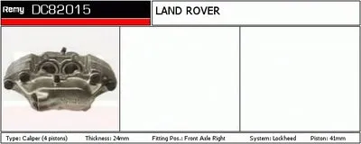 Тормозной суппорт Remanufactured REMY (Multiline) DELCO REMY купить