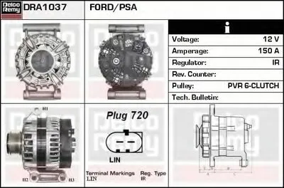 Генератор Remanufactured REMY (Light Duty) DELCO REMY купить