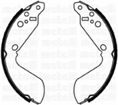 Комплект тормозных колодок METELLI купить
