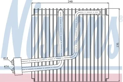 Испаритель, кондиционер NISSENS купить