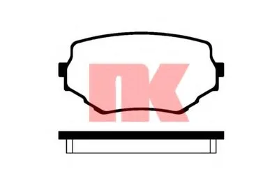 Комплект тормозных колодок, дисковый тормоз NK купить