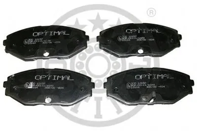 Комплект тормозных колодок, дисковый тормоз OPTIMAL купить