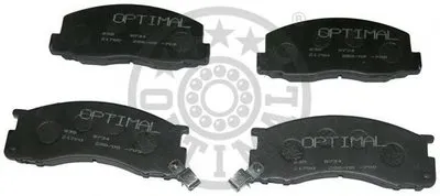 Комплект тормозных колодок, дисковый тормоз OPTIMAL купить