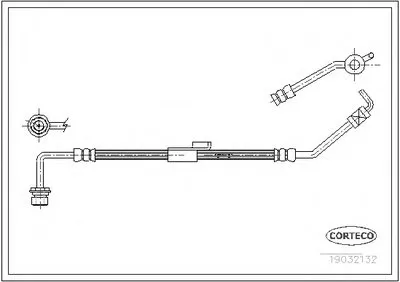 Тормозной шланг CORTECO купить