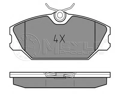 Комплект тормозных колодок, дисковый тормоз MEYLE купить