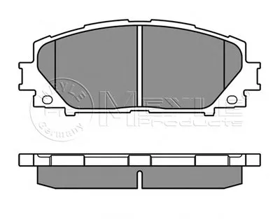 Комплект тормозных колодок, дисковый тормоз MEYLE купить