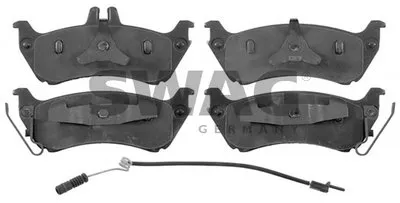 Комплект тормозных колодок, дисковый тормоз SWAG купить