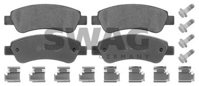 Комплект тормозных колодок, дисковый тормоз SWAG купить